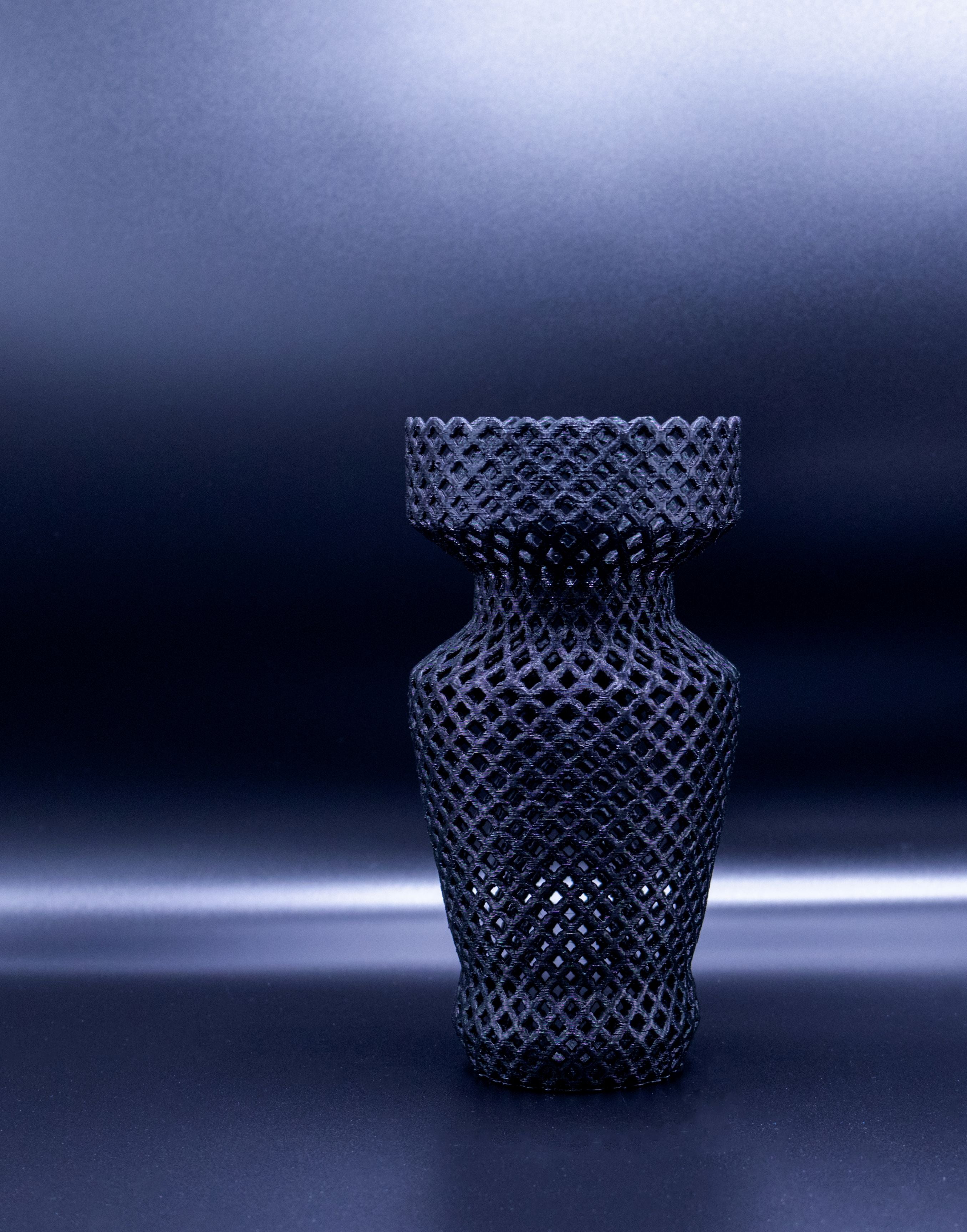 Saladin Vase: 3D Printed PLA Filament Home Decor