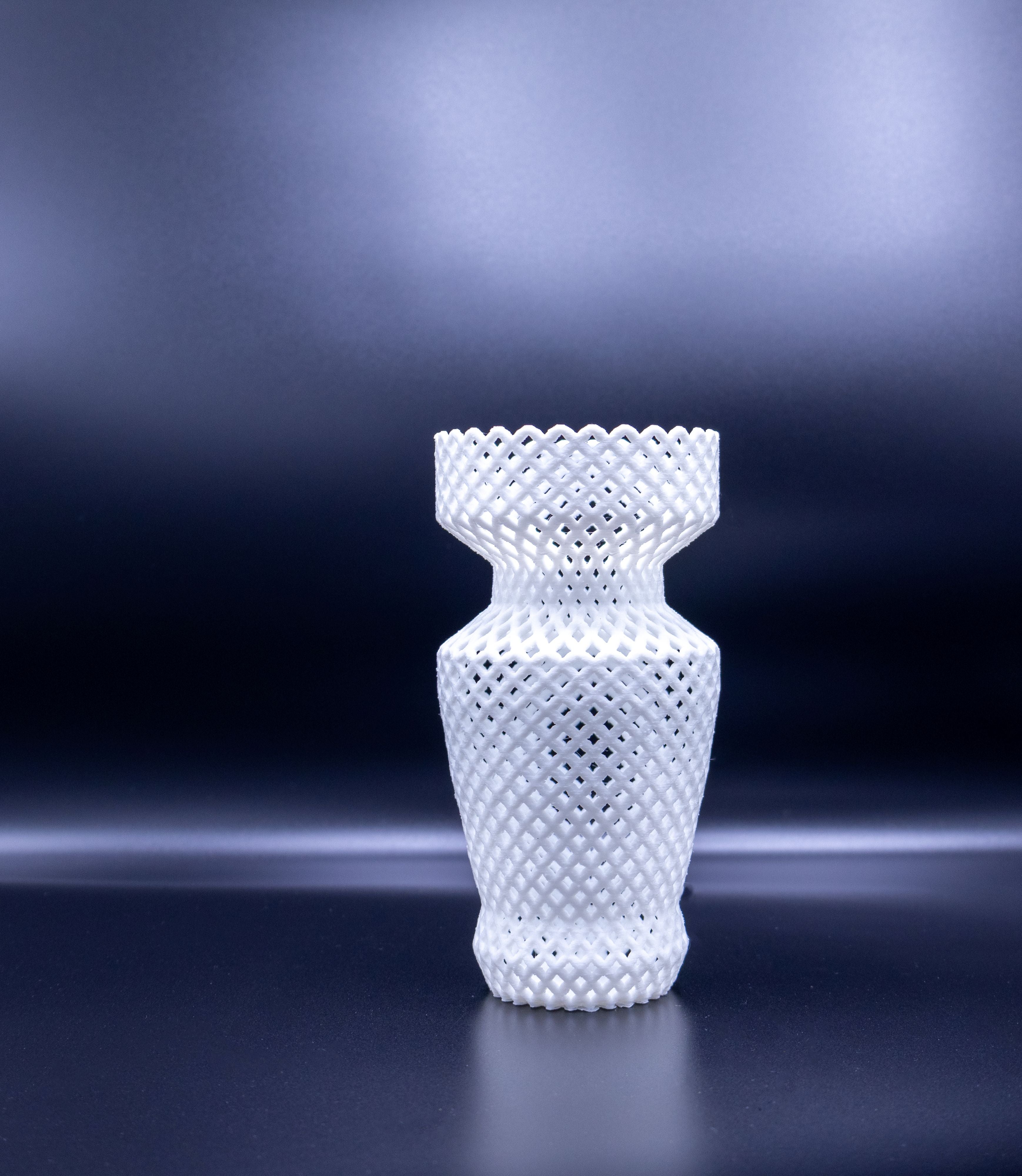 Saladin Vase: 3D Printed PLA Filament Home Decor